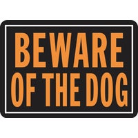 838 Hy-Ko Beware of Dog Sign
