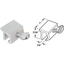 Item 247197, For door or window, fits upper or lower track vent feature for fresh air 