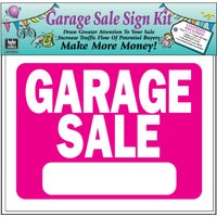 KIT-13 Hy-Ko Garage Sale Sign Kit sign