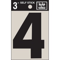 30404 Hy-Ko 3 In. Self-Stick Numbers adhesive number