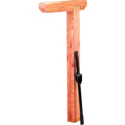Item 250120, Crafted from beautiful, aromatic natural red cedar, the sturdy Easy-Install
