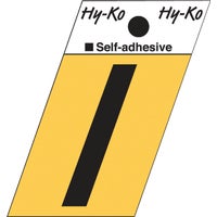 GR-10/I Hy-Ko 1-1/2 In. Angle-Cut Letters adhesive letter