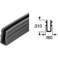 P7738 Prime Line 1/4 In. Glass Glazing Channel channel glazing