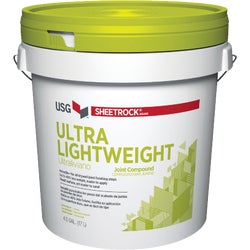 Item 260477, Up to 40% lighter than conventional-weight joint compound.
