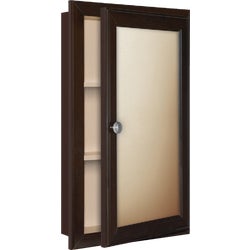 Item 260865, The swing-door medicine cabinet brings fresh style to your bath.