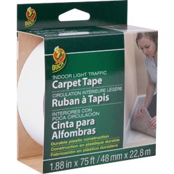 Item 261066, Duck light traffic carpet tape, 1.88" x 75' roll.