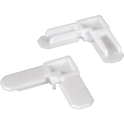 Item 261861, These screen frame corners from Prime-Line feature durable, plastic 
