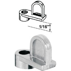 Item 262398, Die-cast constructed screen clips secure window screens to the frame and is