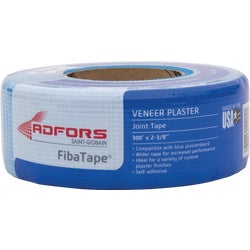 Item 262423, FibaTape Veneer Plaster Tape is designed with a wider profile for easy 