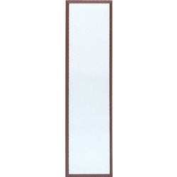 Item 263435, 13" W x 49" H, rectangle molded, plain edge frame door mirror. 2.