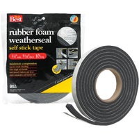 R534HDB Do it Best Rubber Foam Weatherstrip Tape