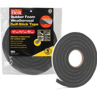 R930HDB Do it Best Rubber Foam Weatherstrip Tape