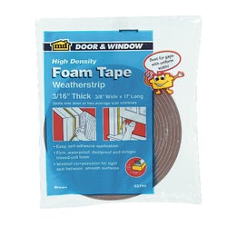 Item 270962, Self-sticking weatherproofing foam tape for eliminating air and moisture 
