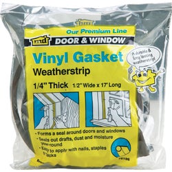 Item 272574, Flexible vinyl bulb seals around doors and windows.