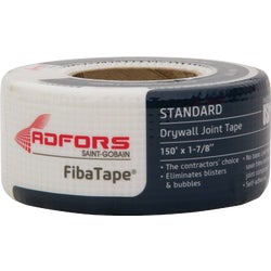 Item 272639, FibaTape is a self-adhesive fiberglass mesh drywall tape that requires no 
