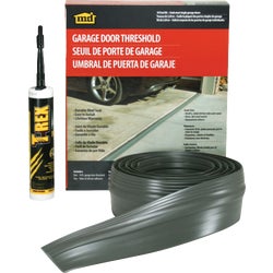 Item 275712, Durable, high-quality vinyl seal for single or double garage bays.