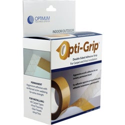 Item 277845, Opti-Grip double sided adhesive strip for carpet and vinyl installation.