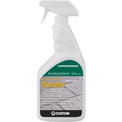 Item 279390, SurfaceGard sealer provides unsurpassed invisible protection for marble, 