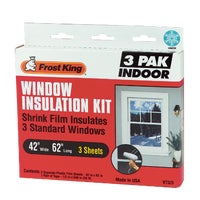 V73/3H Frost King Indoor Shrink Film Window Kit