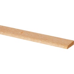 Item 285250, Decorative sloping hardwood transition piece between floor surfaces of 