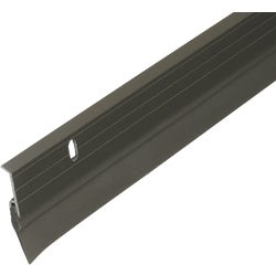 Item 288675, Premium aluminum and vinyl door sweep is made of durable extruded aluminum