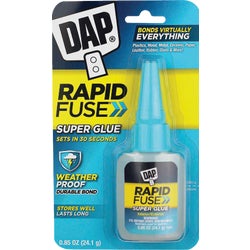 Item 300033, RapidFuse all-purpose adhesive provides a fast-setting, professional-