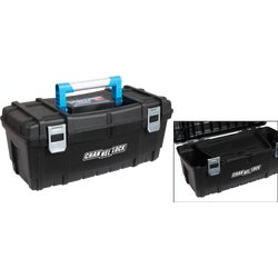 Item 300090, Channellock plastic toolbox is made of durable plastic complete with an 