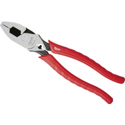 Item 300172, High leverage lineman's pliers feature iron carbide edge cutting edges for 