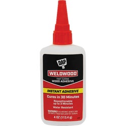 Item 300270, Weldwood Instant Wood Adhesive creates a professional-strength, durable 
