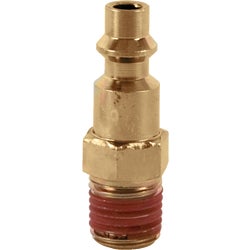Item 300332, 1/4" NPT (National Pipe Thread) Male thread plug for air compressor and air