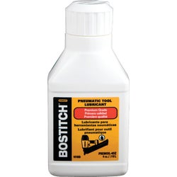 Item 300348, Special lubricating oils designed for pneumatic staplers and nailers.