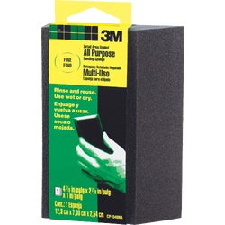 Item 300365, 3M Sanding Sponges are designed for sanding wood, paint, metal, plastic or 