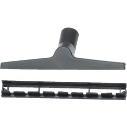 Item 300443, Durable plastic floor squeegee for wet/dry vacuum systems. 10 In.