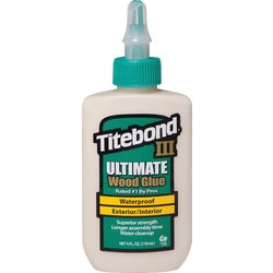 Item 300481, Titebond III Ultimate Wood Glue is the first one-part, water cleanup wood 