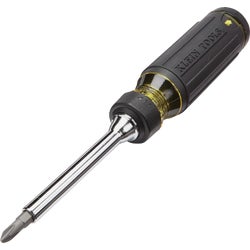 Item 300493, The 15-in-1 Ratcheting Screwdrivers durable ratcheting mechanism allows for