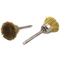 60232 Forney 2-Piece Brass Cup Brush Set