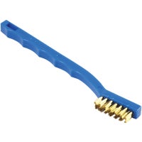 70489 Forney Plastic Handle Brass Wire Brush
