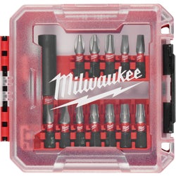 Item 300799, MILWAUKEE SHOCKWAVE Impact Duty 13PC Driver Bit Set is engineered to be the