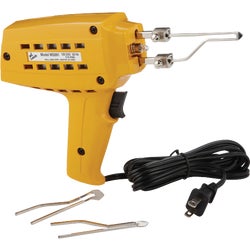 Item 301435, 150/100W electric soldering gun with soldering, smoothing, and cutting tips