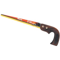 Item 301450, 10-points 12-inch compass saw with hardwood handle.