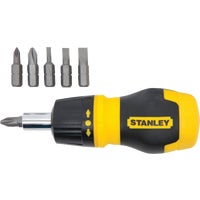 66-358 Stanley Stubby Ratcheting Screwdriver