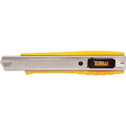 Item 301528, 18mm snap-off knife has heavy-duty and rust resistant all metal body.