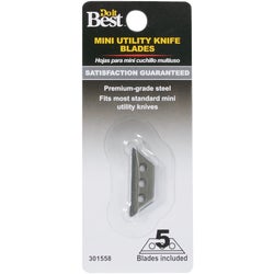 Item 301558, These heavy duty steel replacement micro knife blades fit most standard 