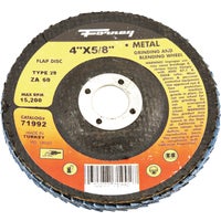 71992 Forney Type 29 Blue Zirconia Angle Grinder Flap Disc