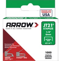 214 Arrow JT21 Light Duty Staple