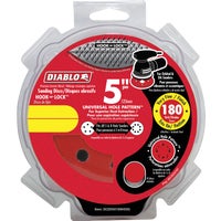DCD050180H04G Diablo Universal 5-Hole Hook and Lock Vented Sanding Disc