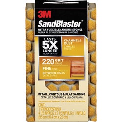 Item 302400, Keep your surface clean as you hand sand with the 3M SandBlaster Dust 