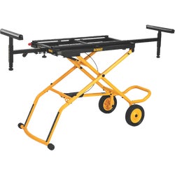 Item 302441, Wide adjustable infeed and outfeed roller work supports provide up to 8' of