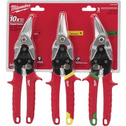Item 302736, Snips feature forged alloy steel cutting heads for maximum durability and 