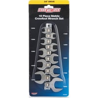 302950 Channellock 10-Piece Metric Crowfoot Wrench Set